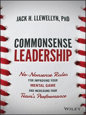 cover image of Commonsense Leadership